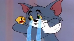 Create meme: The theme is crying, the Tom cat, a photo of Tom from Tom and Jerry