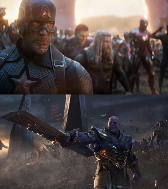 Create meme: the Avengers: the final film in 2019, Thanos Avengers finale, avengers 4