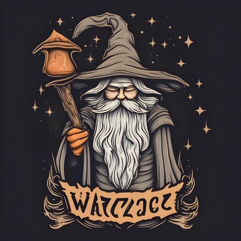 Создать мем: wizard, гном волшебник, гэндальф рисунок