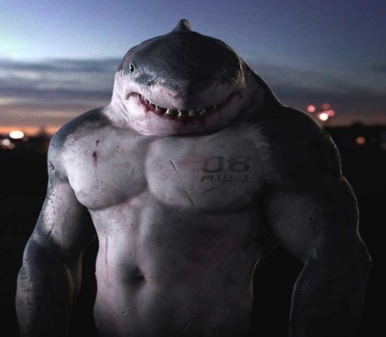 Create meme: pumped up shark, shark Jock, shark man