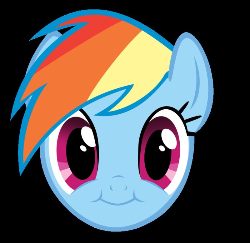 Create meme: rainbow dash , rainbow dash , rainbow dash head