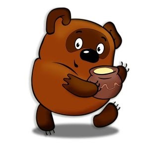 Create meme: Winnie the Pooh jam, vinipuha, Winnie the Pooh Russian