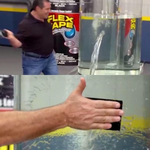 Создать мем: flex tape мемы, жидкость на столе мем, скотч который клеит под водой