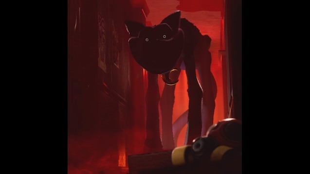 Create meme: cat , darkness, the cat demon 