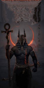 Create meme: Anubis God