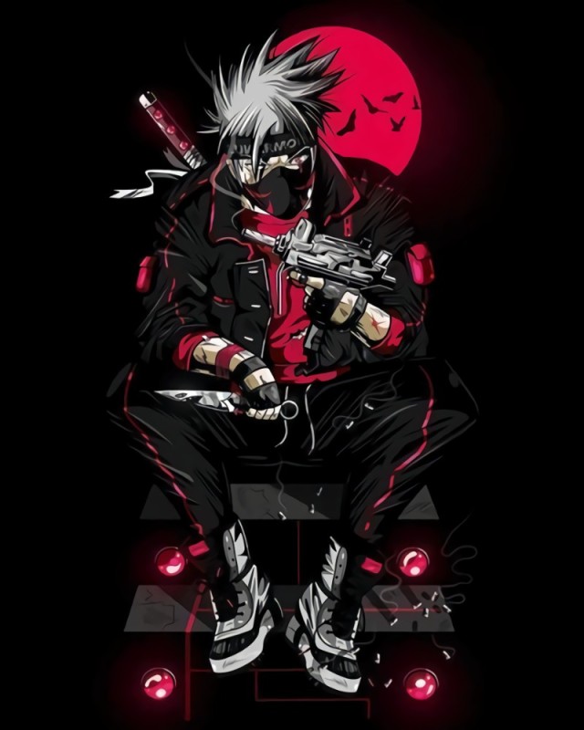 Create meme: anime supreme naruto, cool anime, anime kakashi hatake