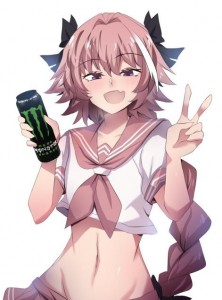 Create meme: Astolfo neko