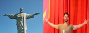 Create meme: statue in Brazil, the name, the statue of the mother in Cheboksary, cristo