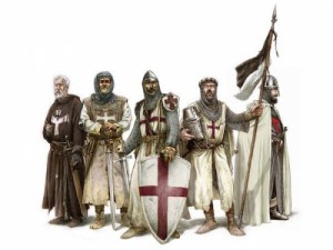 Create meme: The crusaders 