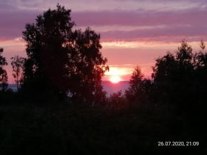 Create meme: nature sunset, sunset, summer sunset