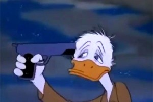 Create meme: Donald Duck, Yes, Donald duck