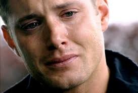 Create meme: the winchesters supernatural, Dean Winchester crying, dean winchester