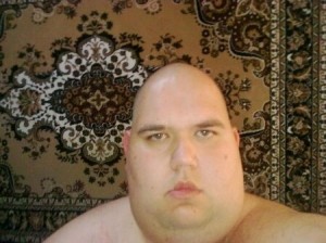 Create meme: stupid bald, Denis Sharipov, fat bald stupid