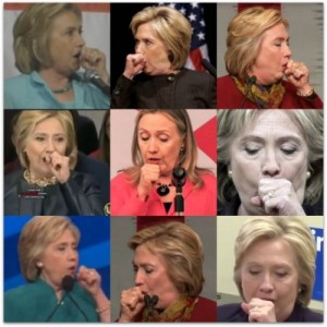 Создать мем: cough, хиллари клинтон, hillary clinton
