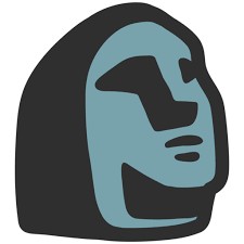 Создать мем: moai эмоджи, 260×260, 266×266