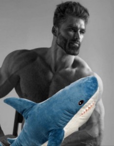 Создать мем: игрушка акула, игрушка акула из икеи, акула из икеи блохэй