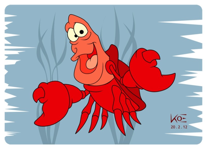 Create meme: Sebastian ariel, Sebastian the crab, the little mermaid Ariel