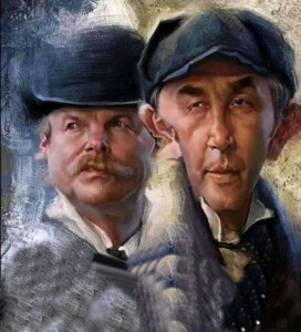 Create meme: Dr. Watson, Sherlock Holmes, Sherlock Holmes and Dr. Watson