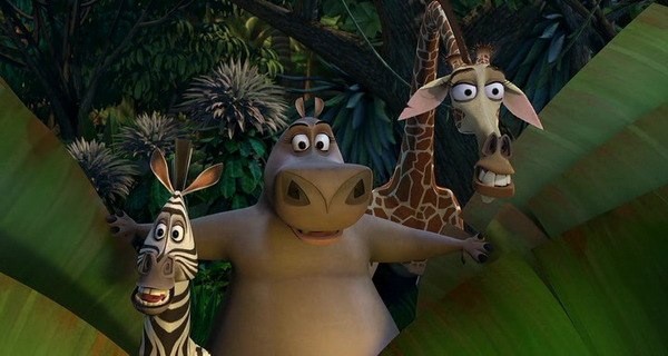 Создать мем: мадагаскар madagascar 2005, бара бара бере бере, глория из мадагаскар