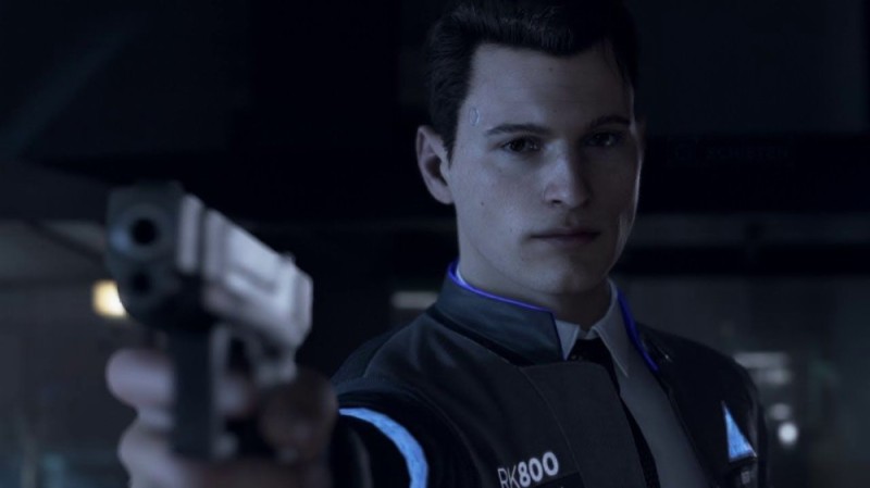 Create meme: Connor, detroit connor, detroit to become a man