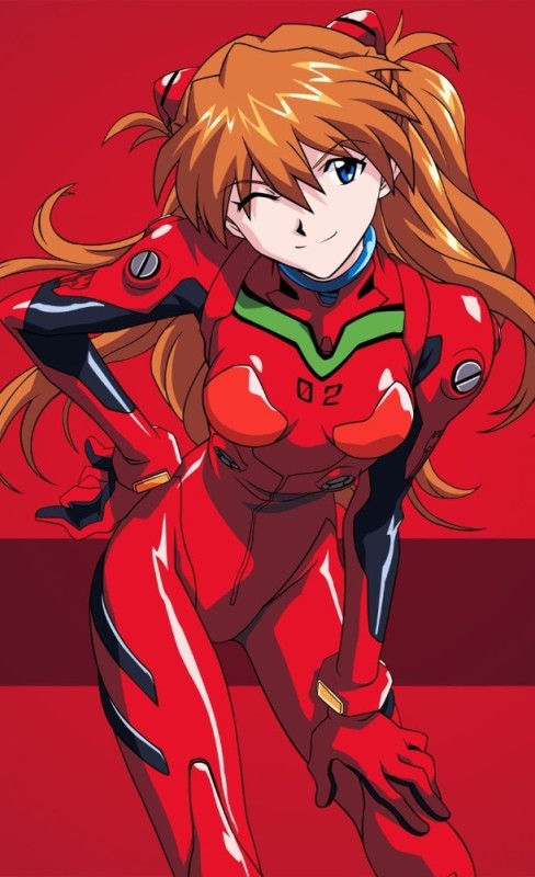 Create meme: anime evangelion asuka, evangelion aska, Asuka Langley evangelion