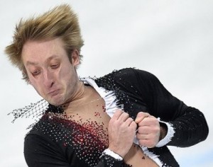 Create meme: Catania, Plushenko, figure skating