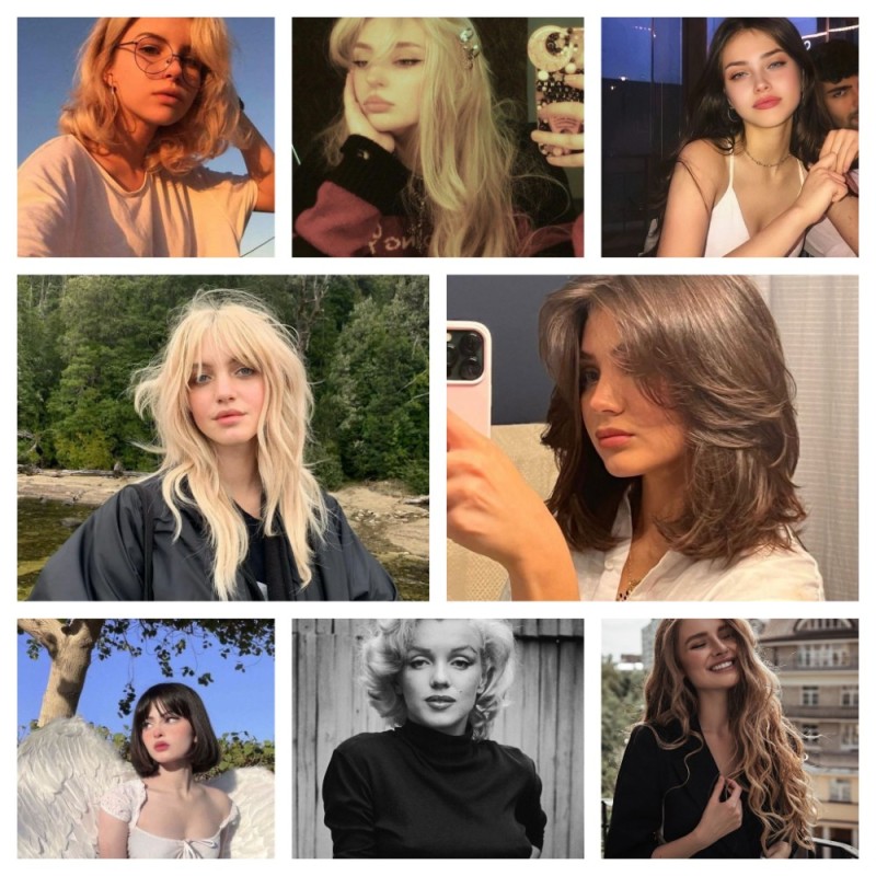 Create meme: trendy haircuts , girl , the most fashionable haircuts