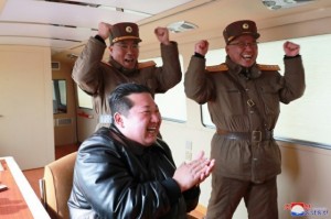 Create meme: Kim Jong-Il, Kim Jong-UN with his father, North Korea Kim Jong UN