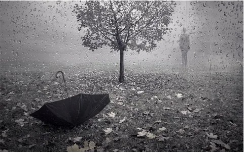 Create meme: rain of sadness, grey autumn, rain sadness loneliness