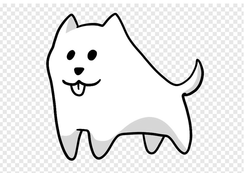 Create meme: toby fox's dog, annoying dog, toby fox coloring book