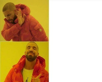 Create meme: rapper drake meme template, rapper Drake meme, Drake meme