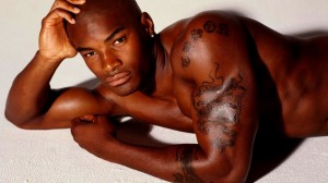 Create meme: beautiful black men, Tyson Beckford, doesn't meme the Negro