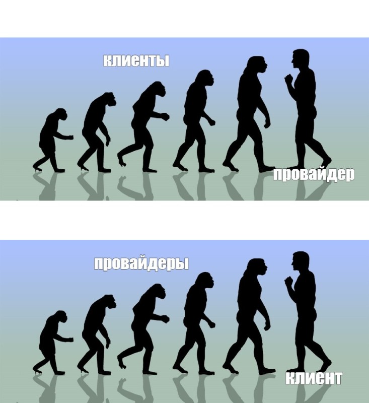 Create meme: the stage of human evolution, darwin's evolution, the theory of evolution 