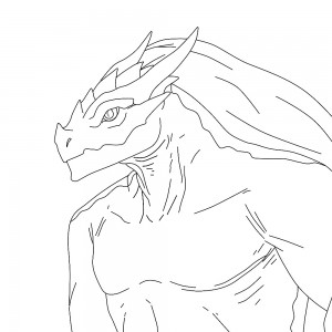 Создать мем: дракон для срисовки, дракон карандашом, дракон рисунок карандашом