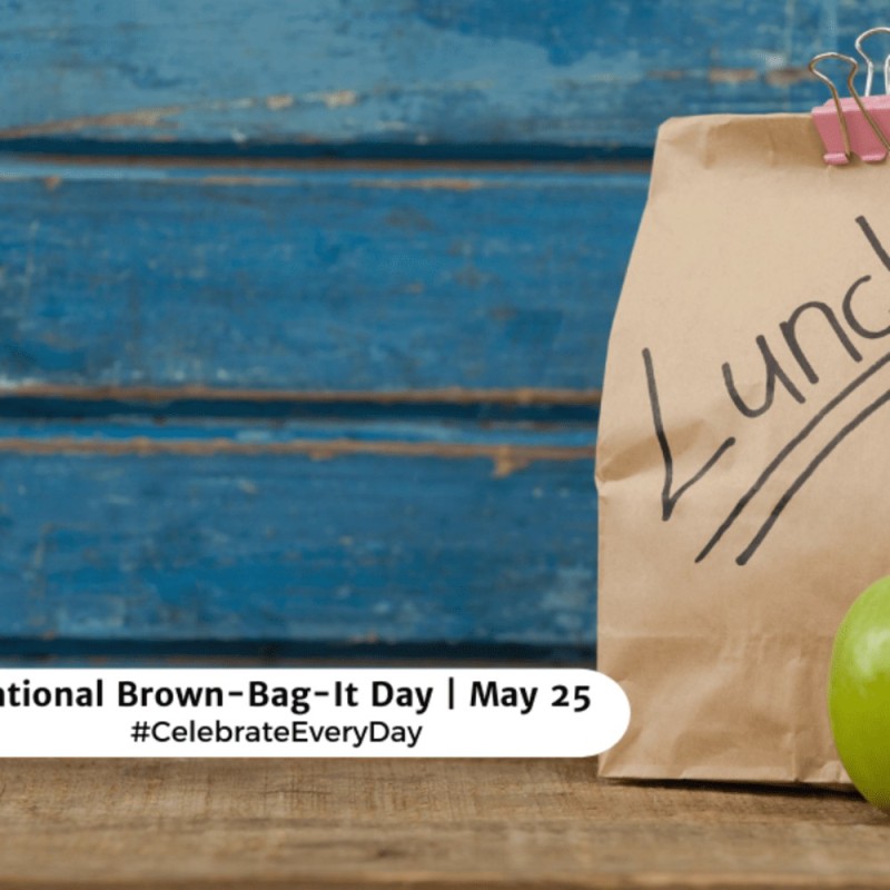 Create meme: brown bag lunch, brown bag, happy teacher's day