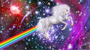 Create meme: meme unicorn, life in space, unicorn in space