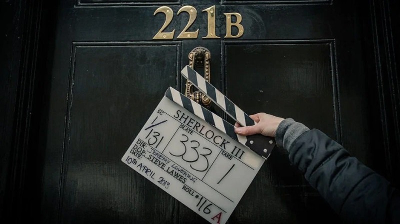 Create meme: sherlock series baker street 221 b, 221b Baker Street, TV series Sherlock 
