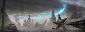 Create meme: tower, furious, the Kremlin
