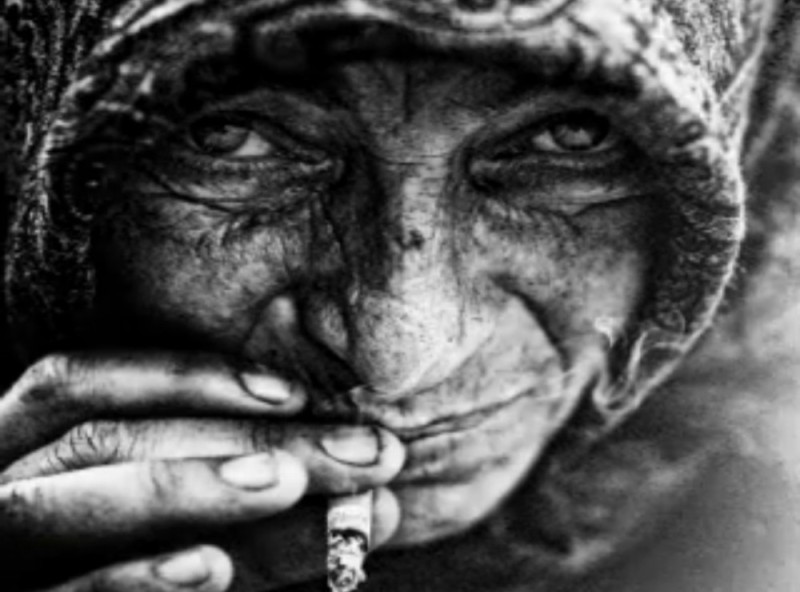 Создать мем: портретная фотография, lee jeffries, черно белый портрет