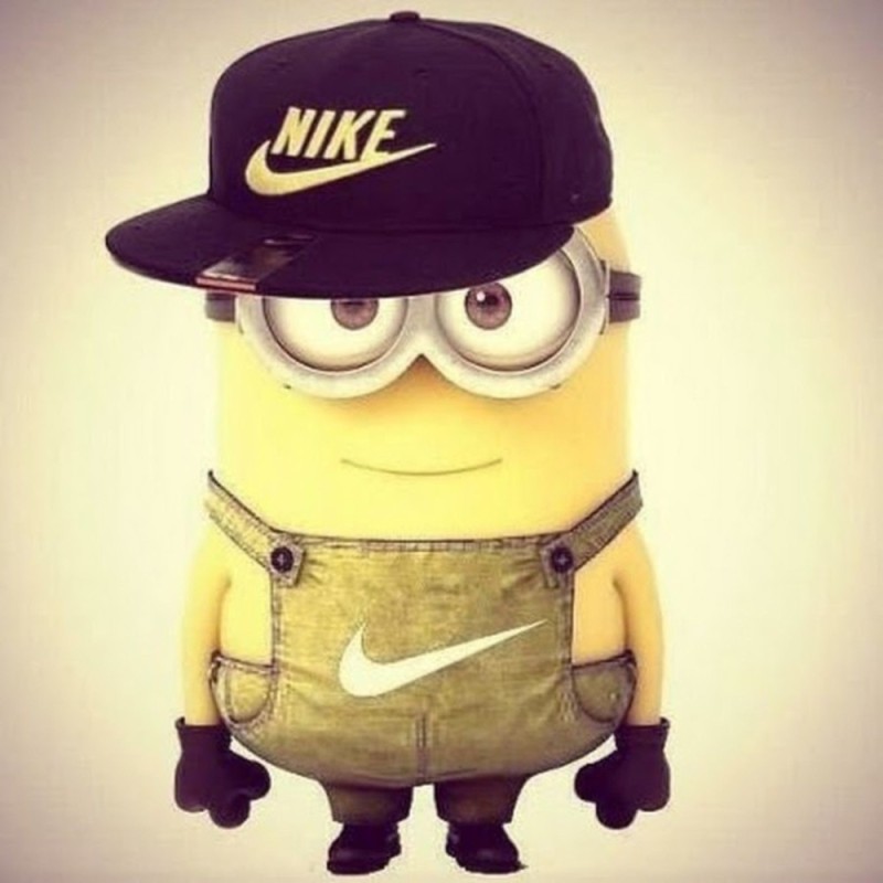 Create meme: Tikhon Minion, cool minion, minion Nike