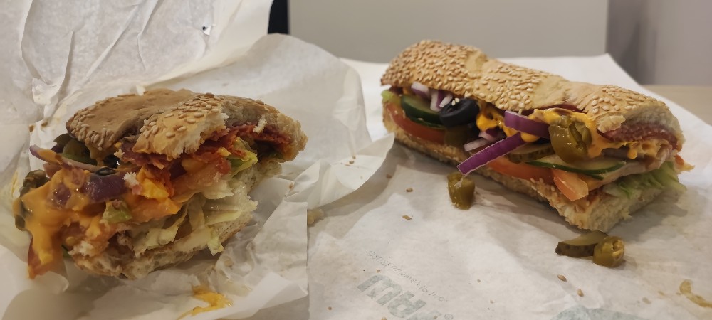 Create meme: subway , sandwich, sandwich submarine subway