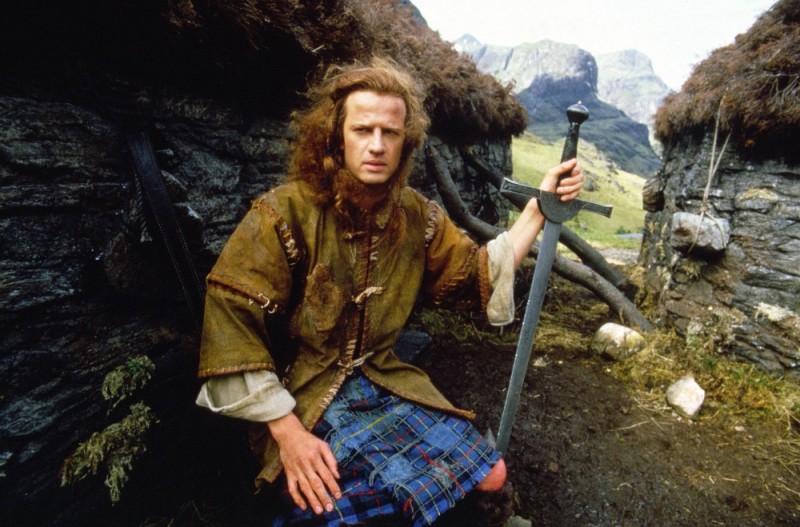 Create meme: Christopher Lambert Highlander, Highlander Macleod, Duncan MacLeod the Highlander