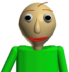 Создать мем: прива) мем, baldi's basics characters, baldi s basics in education