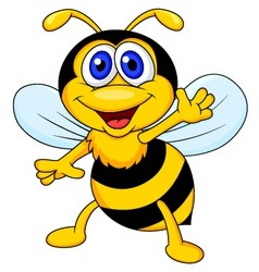 Создать мем: пчела, пчела для детей, пчелка мультяшная