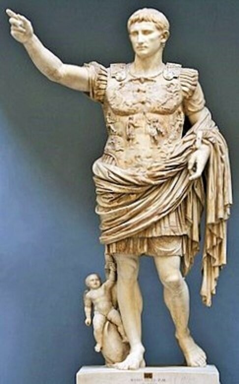 Создать мем: август из прима-порта, император август октавиан статуя, статуя октавиана августа