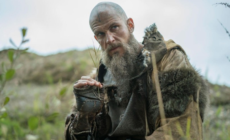 Create meme: gustaf skarsgard vikings, Ragnar lothbrok , ragnar lodbrok vikings