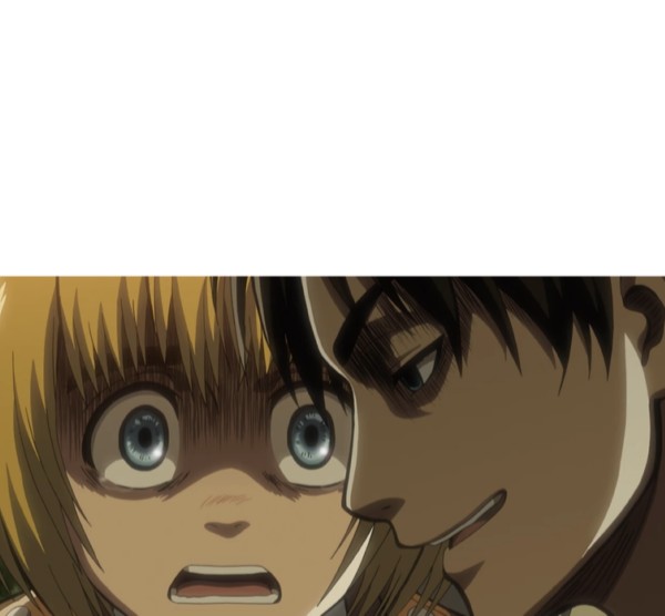 Создать мем: armin attack on titan, титаны атака титанов, армин арлерт пико