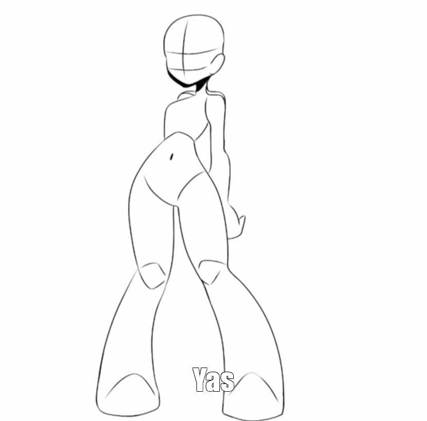 Procreate Anime Poses Stamp Brush 25 Manga Pose Procreate Man Body