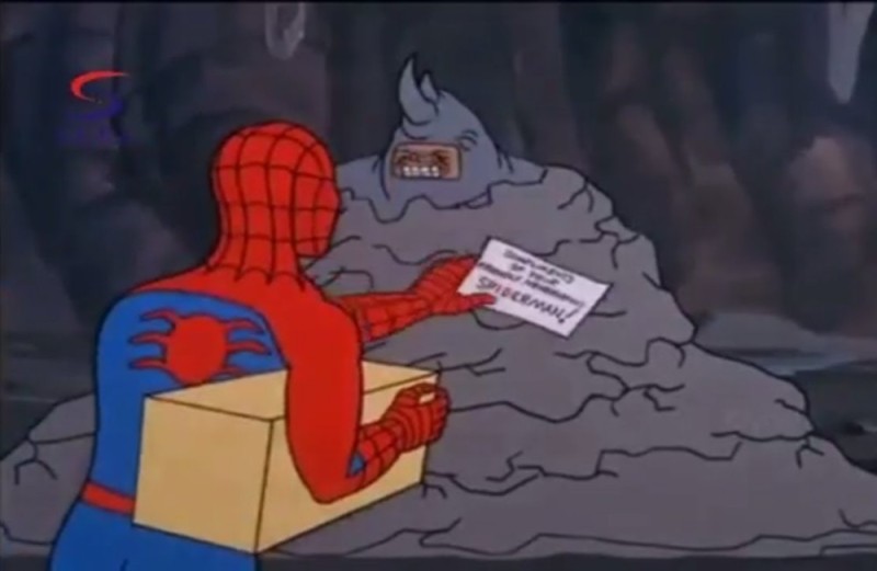 Create meme: Spiderman meme , Spider-Man, spider-man memes