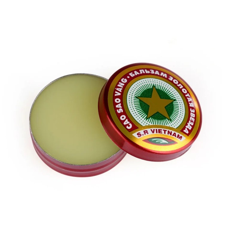 Create meme: Vietnamese balm asterisk, golden star balm 4g, asterisk balm vietnamese asterisk